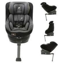 Joie'20 I-Spin 360 Art.C1801ABNOR000 Noir automobilinė kėdutė 0-18 kg