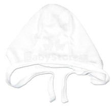 Bembi Color White Art.SHP2-000 Baby (kūdikių) medvilninė kepurė