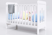 Baby Crib Club ZA  Art.117595  Детская деревянная кроватка 140x70см