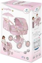 DeCuevas Toys Sophie Art.85075 Lėlės su vežimėliu ir skėčiu
