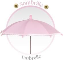 DeCuevas Toys Sophie Art.85075 Lėlės su vežimėliu ir skėčiu