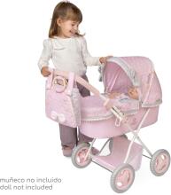 DeCuevas Toys Sophie Art.85075 Lėlės su vežimėliu ir skėčiu