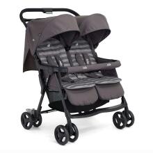 „Joie'20 Aire Twin Art“. S1217AEDPW000 „Dark Pewter“ sportiniai vežimėliai dvyniams