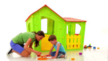 Keter Magic Villa Art.29231594 Green  Детский игровой домик(Высокое качество)