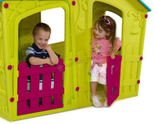 Keter Magic Villa Art.29231594 Green  Детский игровой домик(Высокое качество)