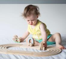 Lullalove Oda Wooden Car Art.118738