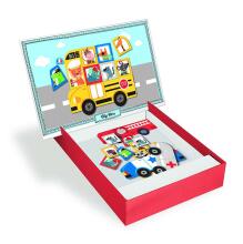 „Circle Kids Magnets City Cars“, 1663 str., Magnetinis žaidimas, 25vnt