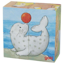 Goki Сube Puzzle Art.57706  Пазл из кубиков