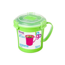 Sistema Microwave Soup Mug To Go Art.21107  Кonteiners  lai uzglabātu pārtiku