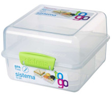„System Lunch Cube“ 211731 konteineris maistui laikyti
