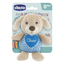 Chicco Jack Musical Puppy  Art.09719.00 Развивающая плюшевая игрушка- для Коляски/Автокресла/Кроватки