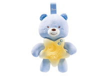 Chicco Goodnight Bear Art.09156.20 Mėlynas vaikų naktinis meškinis meškinas