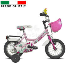 Esperia Kids Bike Junior Game Girl 14 Art.Art.9700 Vaikiškas dviratis su pripučiamais ratais ir plieniniu rėmu