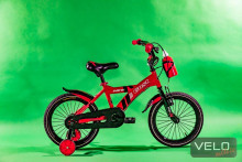 Gust & Juhi Gust Art.119905 Vaikiškas dviratis su atsarginiais ratais