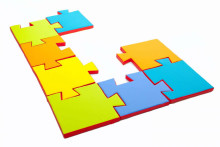 MeowBaby® Outdoor Playmat Puzzle Art.120034 Color  Игровой коврик-пазл