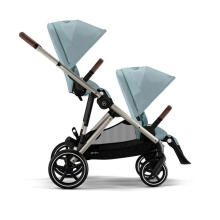 Cybex  Gazelle S Art.522002709 Sky Blue  Vidutinio pilko vežimėlis dvyniams