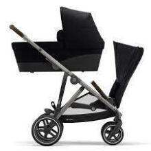 Cybex  Gazelle S Art.522002709 Sky Blue  Vidutinio pilko vežimėlis dvyniams