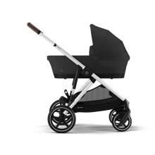 Cybex  Gazelle S Art.520002117 giliai juodas vežimėlis dvyniams