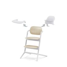 Cybex Lemo 3in1 maitinimo kėdutė Set Sand White