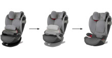 Cybex Pallas S-Fix Art.520002527 Classic Beige  Bērnu autokrēsliņš (9-36 kg)