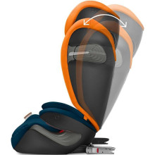 Cybex Solution S-Fix“ prekės ženklas 520002424 „Deep Black Child“ automobilinė kėdutė (15-36 kg)