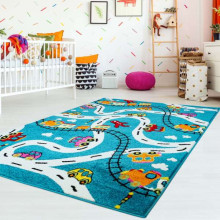 Kendi Toys Moda Kids Art.1511 Blue  Bērnu istabas paklājs