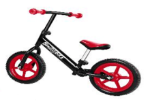 „Bike Fun Runner“ 75900 vaikiškas dviratis su metaliniu rėmu