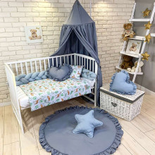 „BabyLove Playmat Art.120471“ mėlynas kilimėlis žaidimui / kambariui