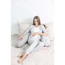 „La Bebe ™“ slaugos motinystės pagalvės kvadratinis vystyklas. 120634 Pasaga (pasaga) kūdikiui maitinti, miegoti, pasaga nėščioms moterims