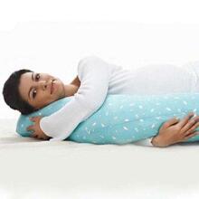 „La Bebe ™ Moon“ motinystės pagalvė Nr. 120637 Didelė pagalvė nėščiosioms su „memory foam“ (ypač minkštas ir tylus įdaras, tinkantis kūnui) 195cm