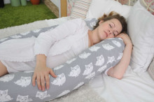 La Bebe™ Moon Maternity Pillow Art.120637 Oriental Большая подушка для беременных с наполнителем из Memory Foam (особенно мягкий и тихий наполнитель) 195cm