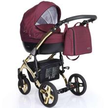 „Kunert Mila Premium“ klasės prekės. Mi-01 „Bordeaux“ universalus vežimėlis 3in1
