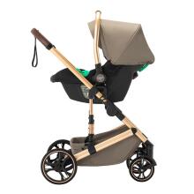 Kidsworld Bebby 3 in 1 Art.H-9 Brown Universalus 3 viename vežimėlis