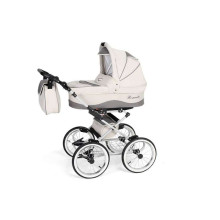 Kunert Romantic Classic  Art.ROM-01 Pilki kūdikių vežimėliai 3 viename