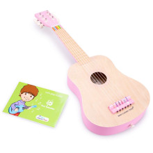 Nauja klasikinių žaislų gitaros art. 10302 rožinė muzikos instrumentų gitara