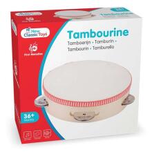 Naujas „Classic Toys Tambourine Art.10380“ medinis tamburinas