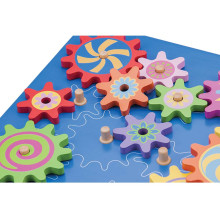 New Classic Toys Gear Puzzle Art.10525 Koka puzle Grozāmo zobratu