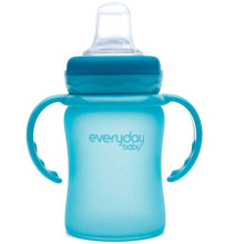Everyday Baby Easy Grip Handle Art.10423 Turquoise Обучающие ручки для поильников и бутылочек (2 шт.) 6m+