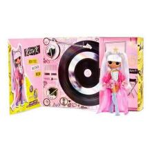 „OMG LOL Kitty K“ art. 567240 MGA Entertainment LOL Surprise OMG Remix kolekcinė madinga lėlių lėlė su priedais + 25 dovanos