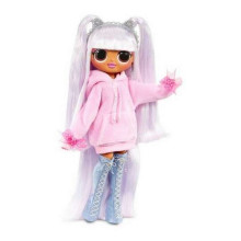 „OMG LOL Kitty K“ art. 567240 MGA Entertainment LOL Surprise OMG Remix kolekcinė madinga lėlių lėlė su priedais + 25 dovanos
