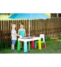 Stalas + kėdė MULTIFUN rožinė „TegaBaby MF-001“