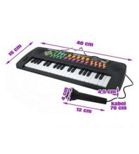 Pianinas elektroninis 37 klavišai, mikrofonas K6722