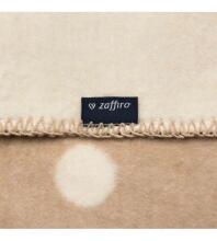 antklodė / antklodė medvilnė 100x150 cm ECRU / BEIGE SPOTS KB-025 Womar