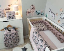 Baby Love Premium Safari Zebra Art.127371  Bed bumper
