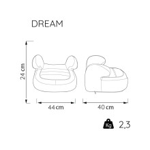 NANIA automobilinės kėdutės svajonė „Dream Linea Griss“ 247541