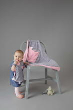 CHEEKY CHOMPERS miegmaišis Polka Dot Pink 035