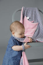 CHEEKY CHOMPERS miegmaišis Polka Dot Pink 035