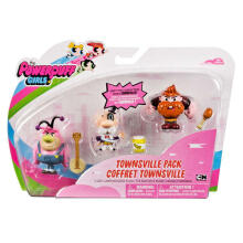 POWER PUFF GIRLS figūrų rinkinys Taunsvilio lėlė, 3vnt., 6034211