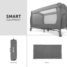 HAUCK lopšio miegamoji „Sleep N Play Go Plus Grey“
