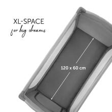 HAUCK lopšio miegamoji „Sleep N Play Go Plus Grey“